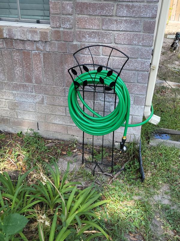 Style Selections Steel 150-ft Stand Hose Reel in the Garden Hose