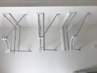 Closetmaid Wire Shelving 1 Ft X 12 In White Wire Closet Kit At