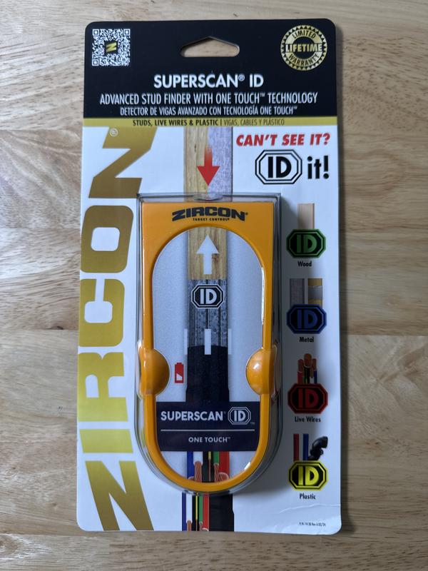 Zircon SuperScan 1.5-in Scan Depth Metal and Wood Stud Zircon SuperScan 1.5-in Scan Depth Metal and Wood Stud