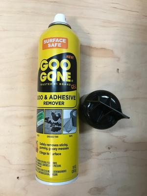 GOO GONE Original ADHESIVE 2pack Glue Gum Remover ~ Fresh Citrus & Surface  12Oz