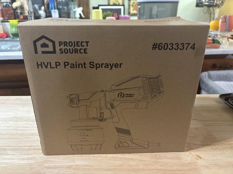 Project Source Electric Handheld HVLP Paint Sprayer (Compatible with ...