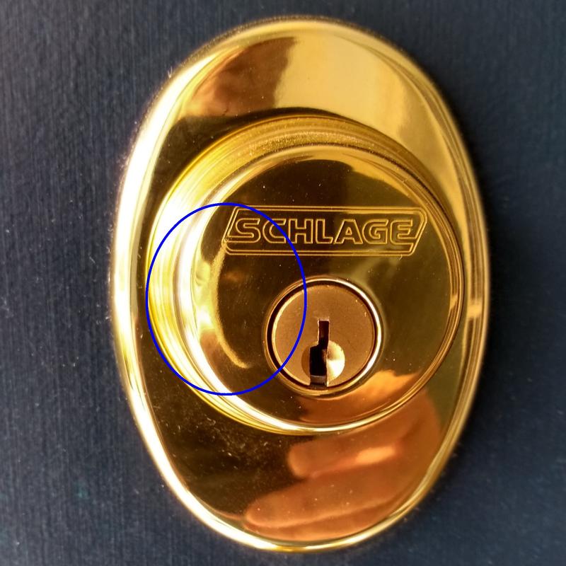Schlage Satin Nickel Entry Door Handleset with Georgian Knob - Clark Devon  Hardware