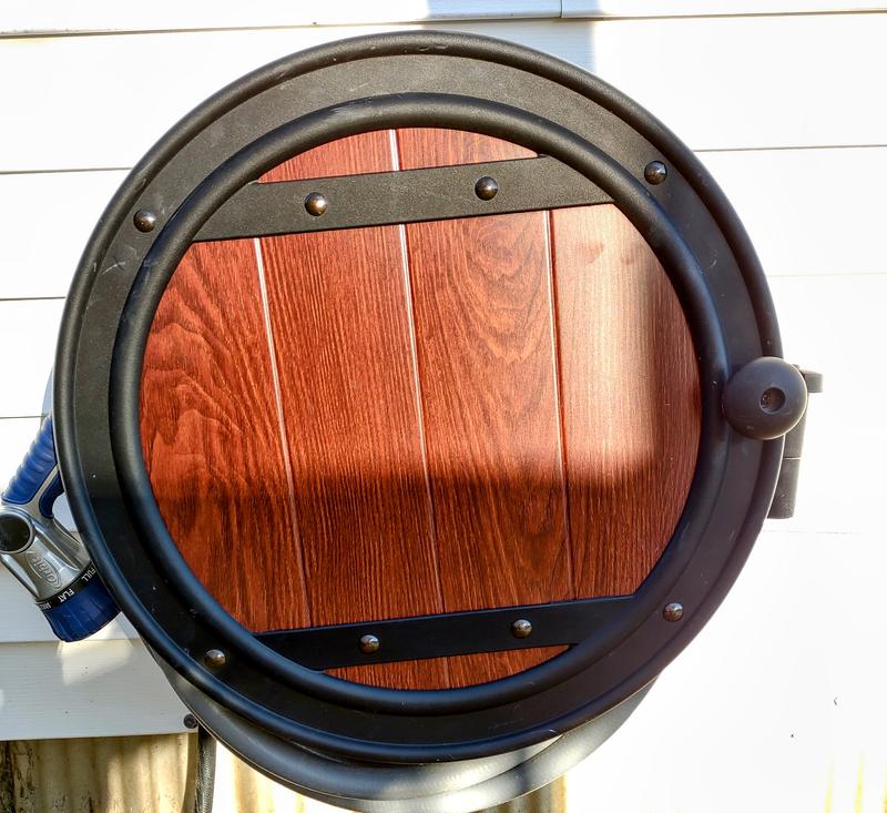 NeverLeak NeverLeak Steel 150-ft Wall-mount Hose Reel at Lowes.com