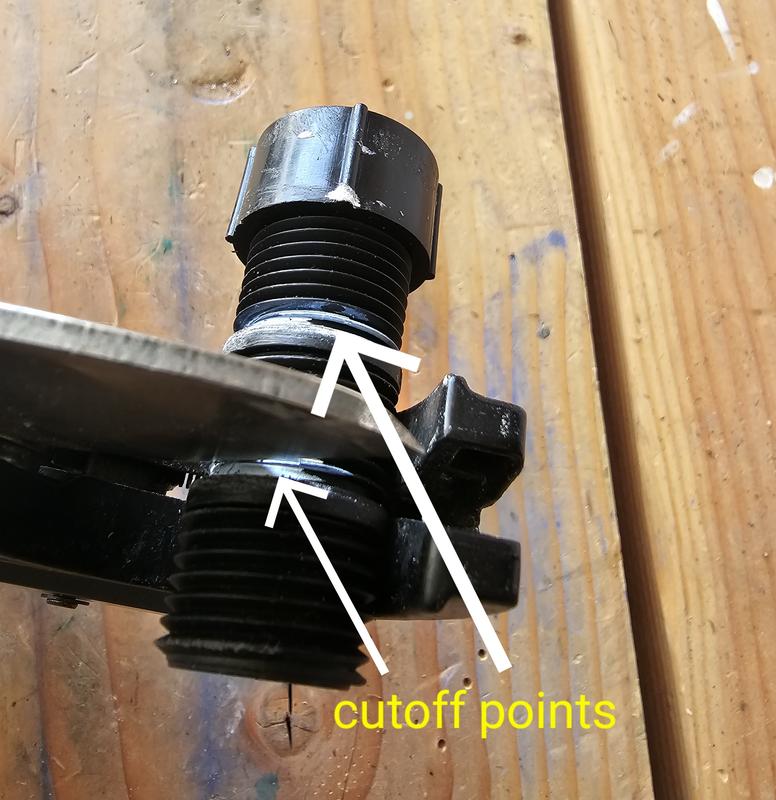 Project Source 1/2-in MNPT x 1/2-in FNPT Cut-off Riser 1140001 at Lowes.com