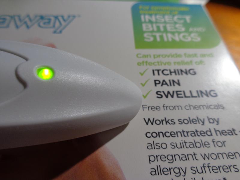 bite away Insect Sting & Itch Relief Stick, Chemical-Free Treatment with  Heat for Symptom Relief from Mosquito and Bug Bites, 1 Device