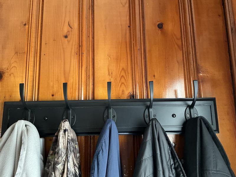 Shop Style Selections Black Floating Shelves with Hidden Mounting ...