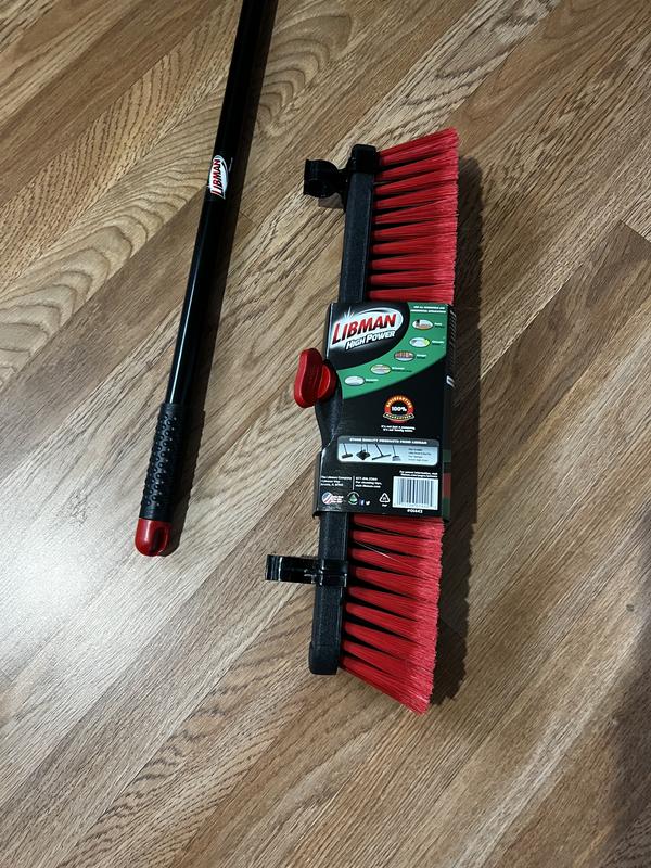 Libman 18-in Poly Fiber Multi-surface Push To Center Push