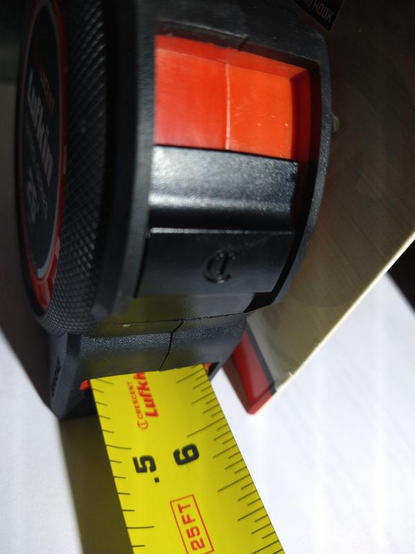 Lufkin 25' Engineer's Hi-Viz Orange Tape Measure (In/Ft/10ths/100ths) -  eGPS Solutions Inc.