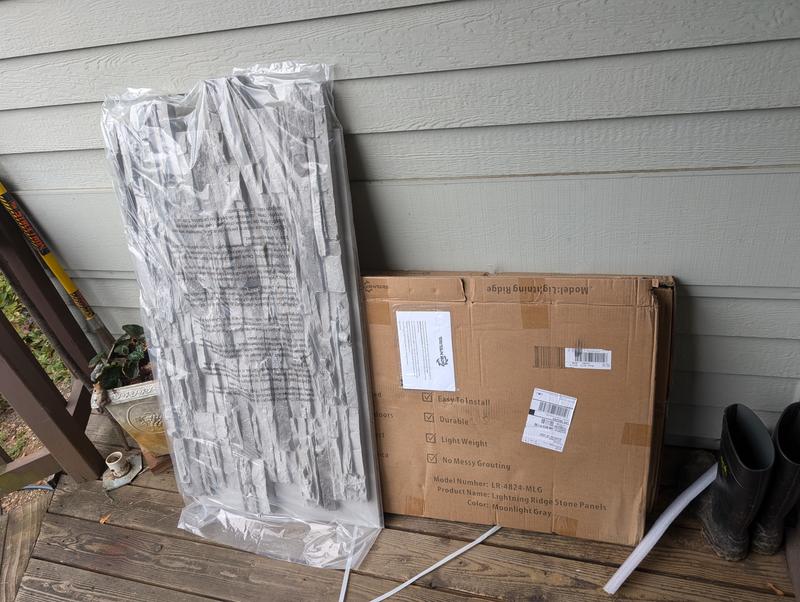 Tritan BP 1.75-in x 24.75-in x 48.75-in Moonlight Gray Raw Bevel Lap ...
