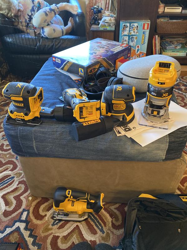 DEWALT 20V MAX XR 5 Tool Combo Kit with Two 5 AH Batteries