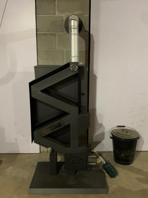 US Stove Company 2000-sq ft Pellet Stove with 60-lb Hopper (EPA Approved)  in the Pellet Stoves department at Lowes.com