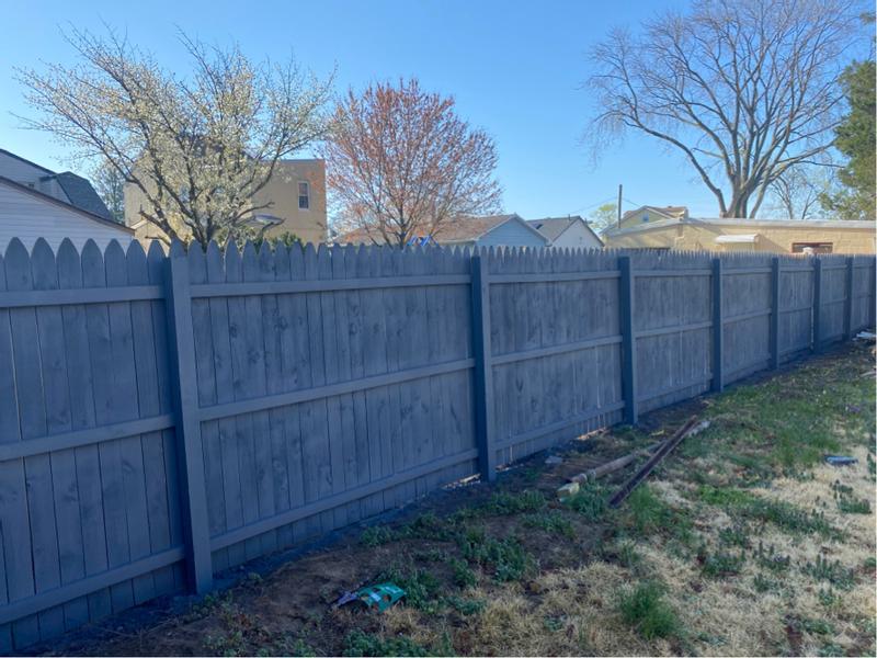 Severe Weather 6 Ft X 8 Ft Pressure Treated Pine Stockade Privacy Fence Panel In The Wood Fence Panels Department At Lowes Com