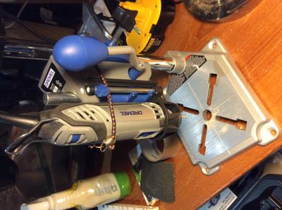 Dremel 4300 Corded Variable Speed Rotary Tool with 9 Attachments and 63  Accessories + Drill Press Workstation