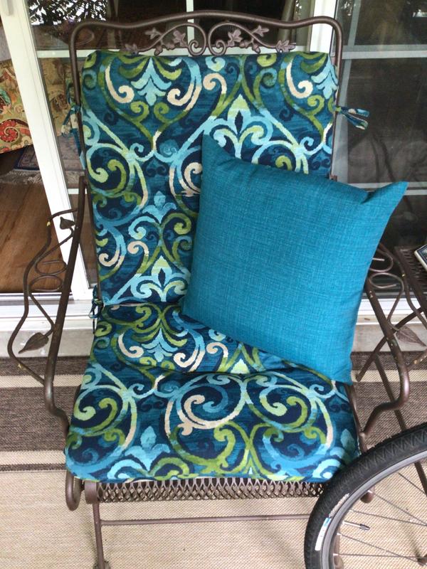 Style Selections 16.5 in x 19.5 in Salito Marine Patio Chair