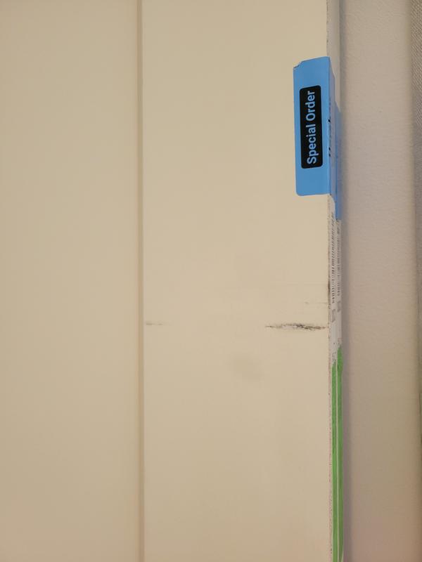 Masonite Logan 32-in x 80-in Primed 2-panel Smooth Solid core Primed ...