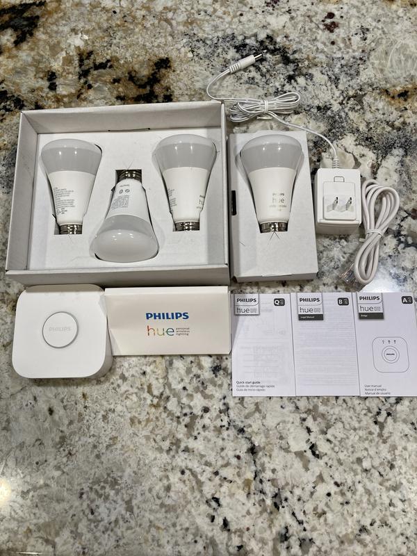 Shop Philips Hue Starter A19 Starter Kit + Light Strip Bundle at