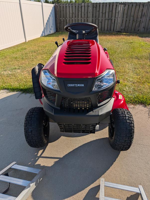 CRAFTSMAN T100 36-in 11.5-HP Gas Riding Lawn Mower CMXGRAM201302 at ...