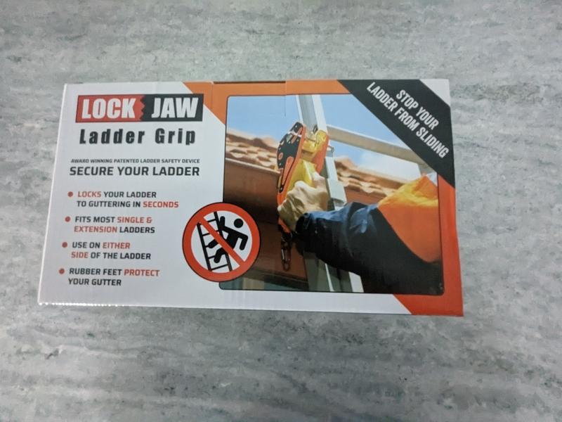Lock Jaw Ladder grip Lock Jaw Ladder Grip Nylon Stabilizer For Ladders ...