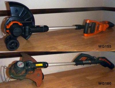 WORX 20 volt Cordless String Trimmer and Leaf Blower Combo Kit