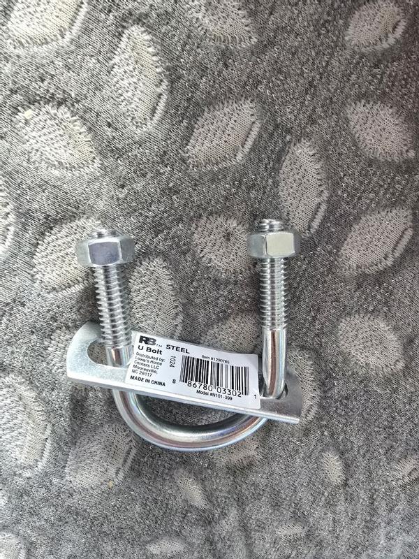 RELIABILT 5/16-in 2-1/2-in Zinc-plated Interior/Exterior Fine Thread U ...