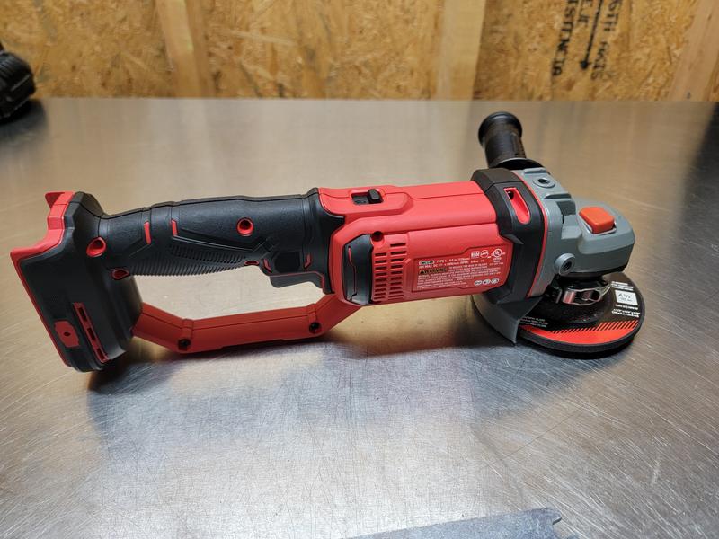 CRAFTSMAN V20 4.5 in 20 volt Max Trigger Switch Cordless Angle Grinder Charger Not Included in the Angle Grinders department at Lowes