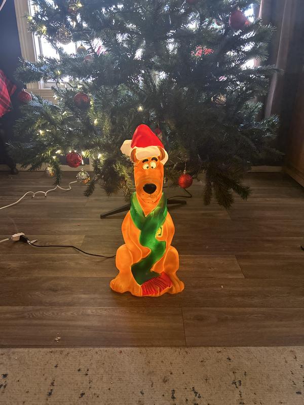 Scooby doo christmas outlet blow mold 24”