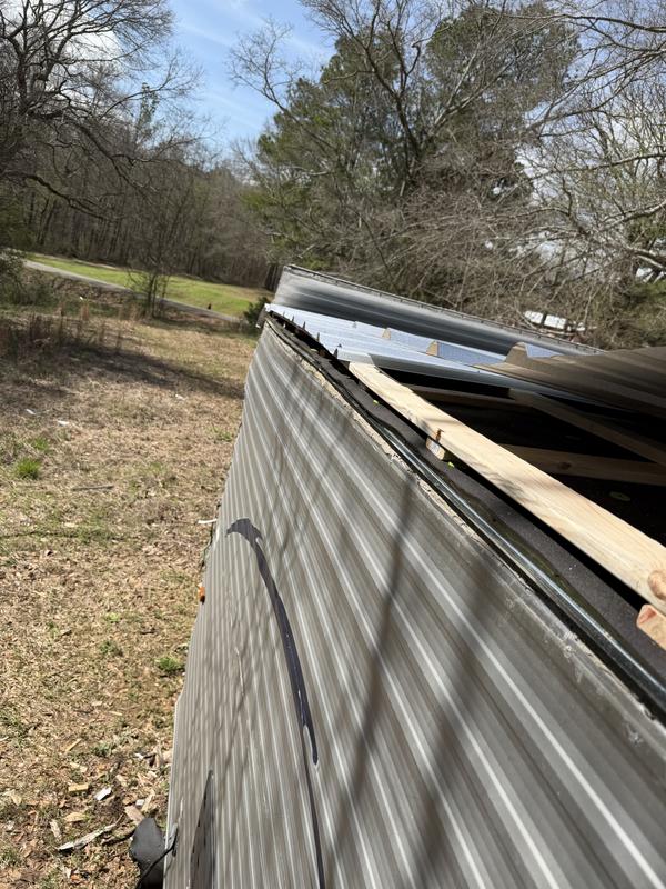 Union Corrugating Master Rib 3.17-ft x 8-ft Ribbed Galvalume 29-Gauge ...