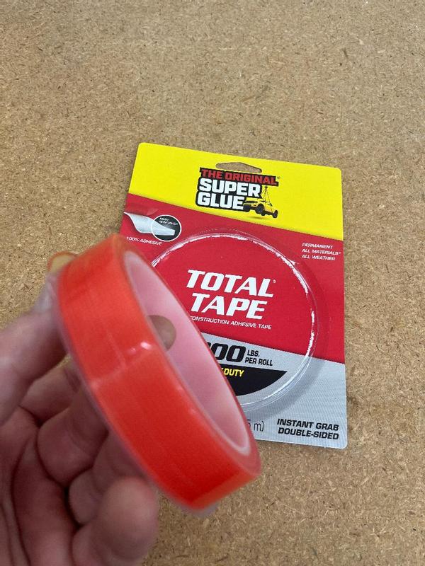 Super Glue SD1-12 Double-Sided Foam Mounting Tape – 12 Rolls, 5/8" X 36", Acid-Free, Non-Toxic
