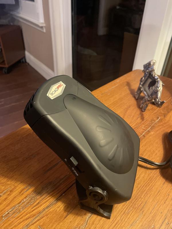 RoadPro RoadPro 12-Volt Heater and Fan with Swivel Base Mount for ...