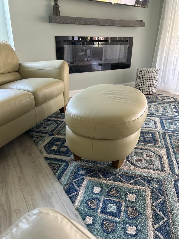 allen + roth with STAINMASTER Teal Tiles 8-ft x 10-ft Hooked ...