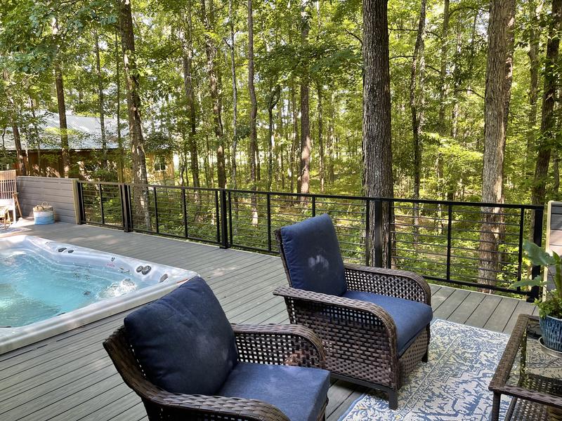 Trex SignatureSignature Railing 8-ft x 36-in Charcoal Black Aluminum ...
