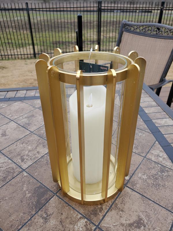 Origin 21 1 Candle Metal Lantern Candle Holder 410975 at Lowes.com