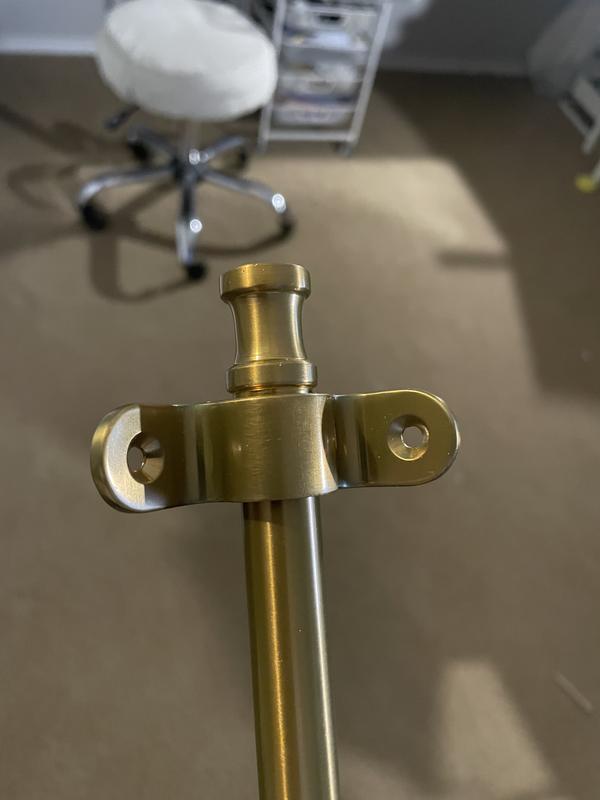 Franklin Brass 0.55-in Dia x 30.35-in L Matte Black Stair Rods in the ...
