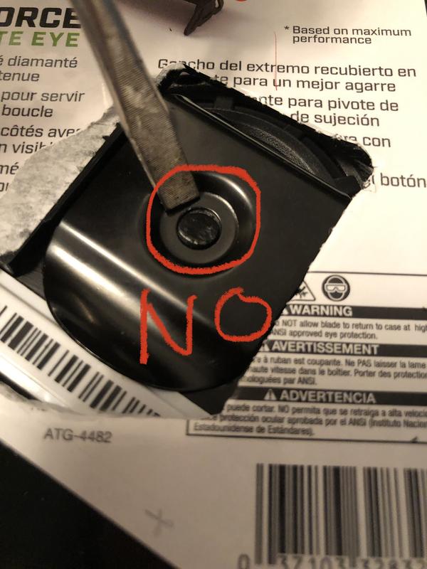 Crescent Lufkin SHOCKFORCE NITE EYE 25-ft Tape Measure in the Tape 