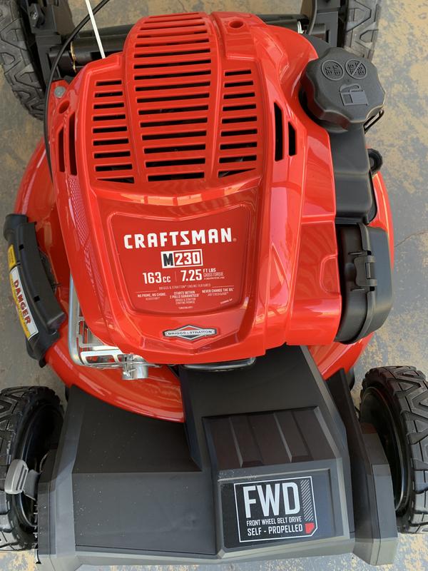 Craftsman m230 discount lawn mower reviews