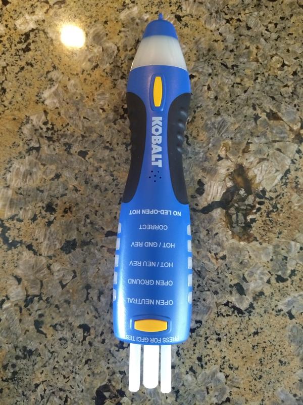 Kobalt Noncontact Analog Voltage/Continuity Voltage Tester, 50 OFF