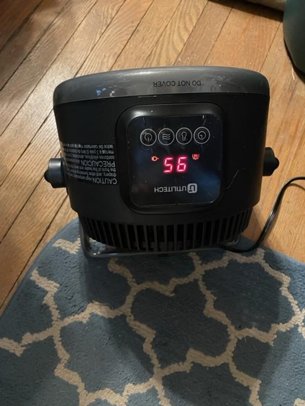 Utilitech Up to 1500-Watt Fan Baseboard Indoor Electric Space Heater with  Thermostat in the Electric Space Heaters department at Lowes.com