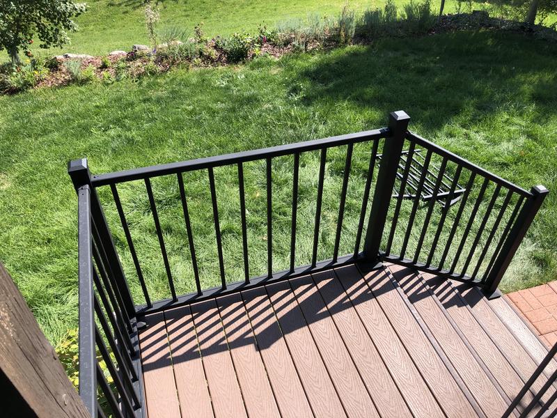 Peak Aluminum Railing Black Aluminum Deck Railing Universal