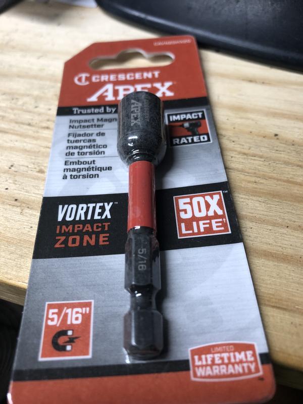 Crescent 5/16-in x 2-9/16-in Nutsetter Impact Driver Bit CAVN2DHX20 at ...