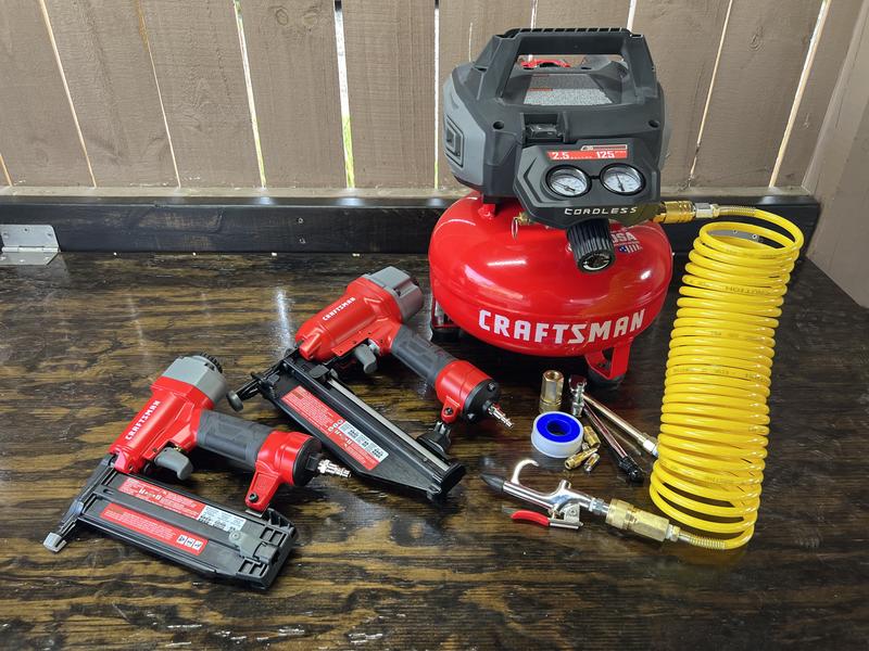 Craftsman cordless online compressor