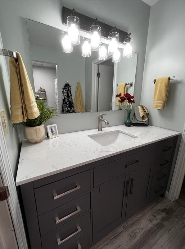 Wyndham Collection Beckett 42 in. W x 22 in. D Single Vanity in Dark Gray  with Cultured Marble Vanity Top in Carrara with White Basin  WCG242442SKGCCUNSMXX - The Home Depot