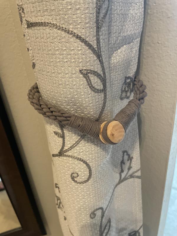 Thick Rope Curtain Tie Backs-Beige – Alaska Rug Company