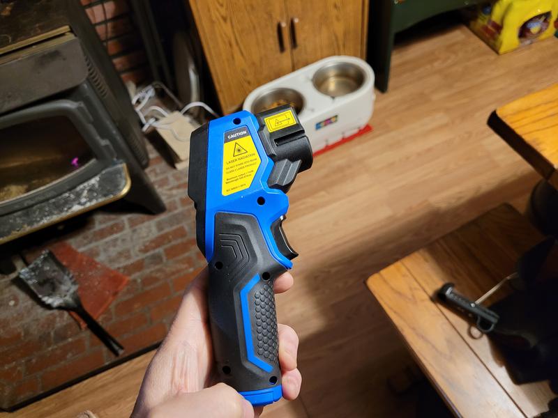 Kobalt Non-contact Lcd Mildew Alarm Infrared Thermometer in the