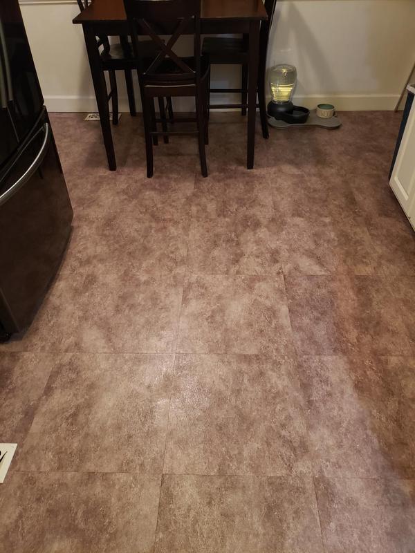 Perfection Floor Tile StoneCraft Collection Sandstone/Satin 20-in x 20-in Water Resistant Interlocking Luxury Flooring (2.7-sq ft) Perfection Floor Tile StoneCraft Collection Sandstone/Satin 20-in x 20-in Water Resistant Interlocking Luxury Flooring (2.7-sq ft)