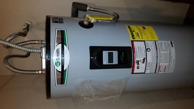 A.O. Smith Signature Premier 50-Gallons Tall 12-year Limited Warranty  5500-Watt Double Element Smart Electric Water Heater at