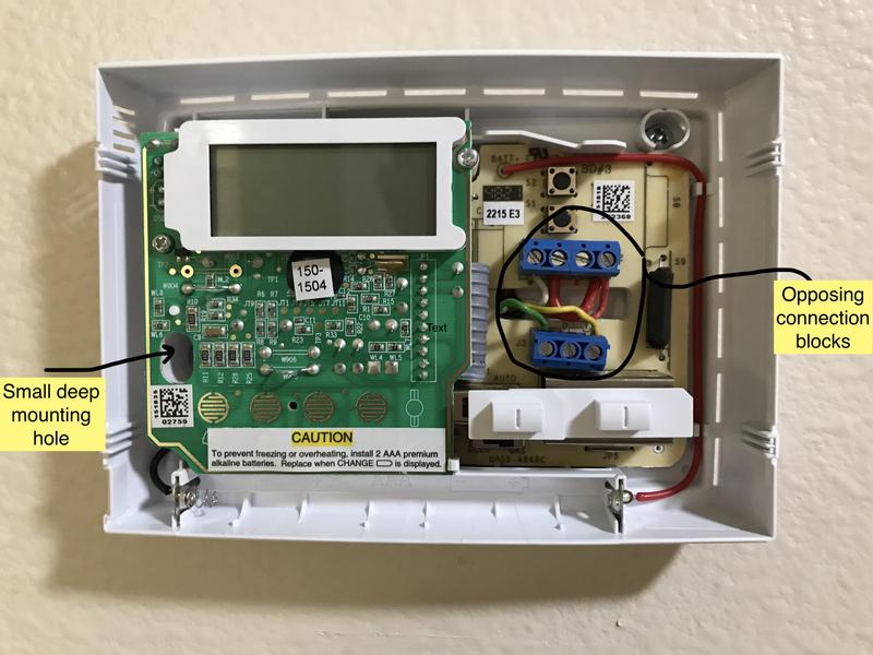 Emerson Electronic Non-Programmable Thermostat in the Non-Programmable  Thermostats department at Lowes.com