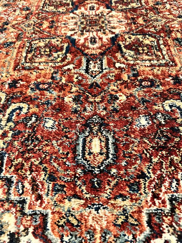 allen + roth with STAINMASTER Jezebel Performance 3 x 5 (ft) Loomed ...