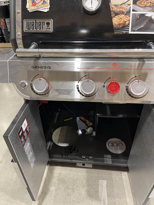 Weber Grills Genesis S-325s Propane Gas Grill With Sear Burner - Stainless  Steel - 35300001