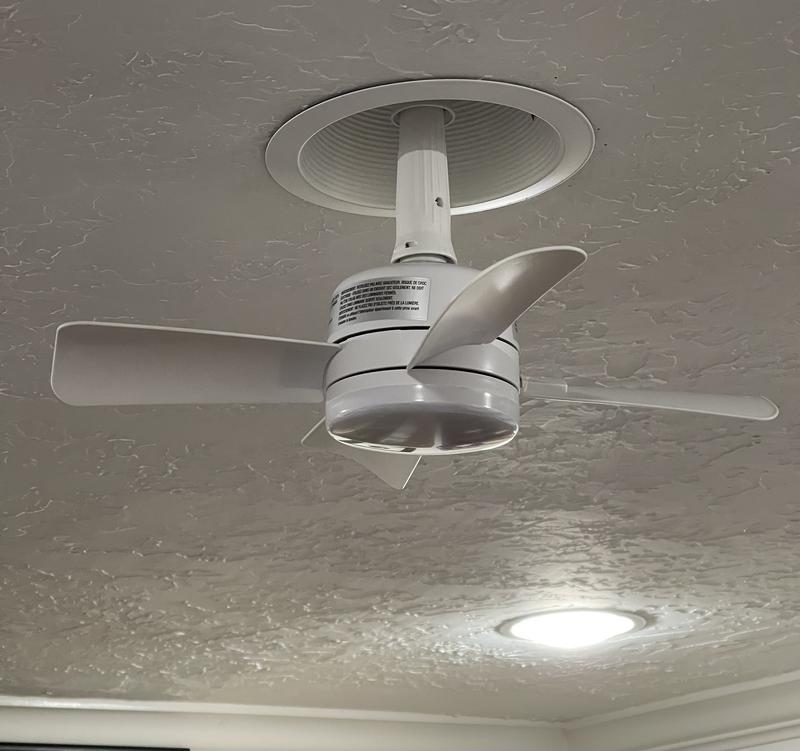 Bell and Howell Socket Fan Ventilateur de plafond avec lumière 15