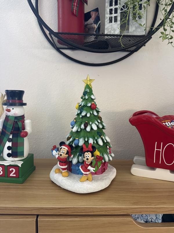 Disney 10-in LED Musical Mickey & Minnie Christmas Tree